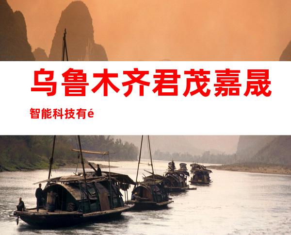 乌鲁木齐君茂嘉晟智能科技有限公司